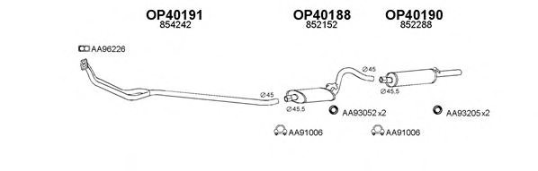 VENEPORTE 400191 Exhaust System